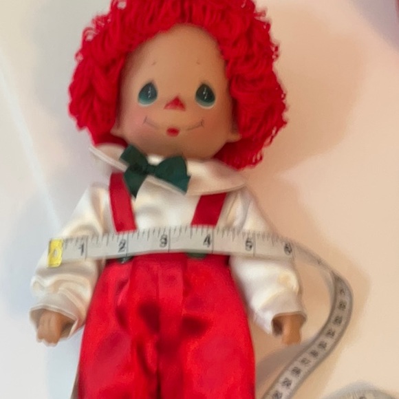 RAGGEDY ANN AND ANDY DOLLS (PRECIOUS MOMENTS) LIKE NEW - Picture 5 of 5